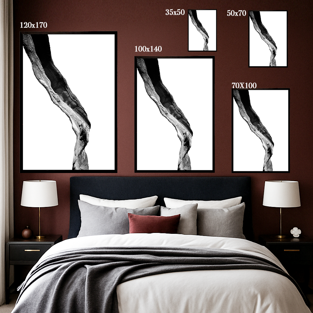 Monochrome Body - Fine Art Print